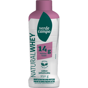 IOGURTE VERDE CAMPO WHEY LACFREE 14G PROT 250G JABUTICABA